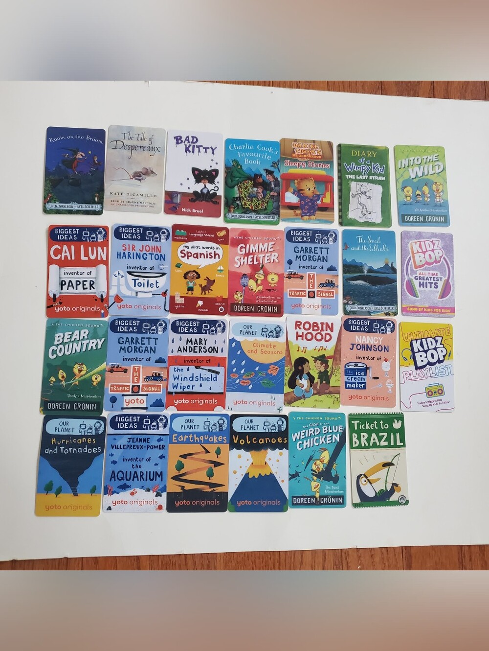 Yoto Mini Cards Lot+Travel Case